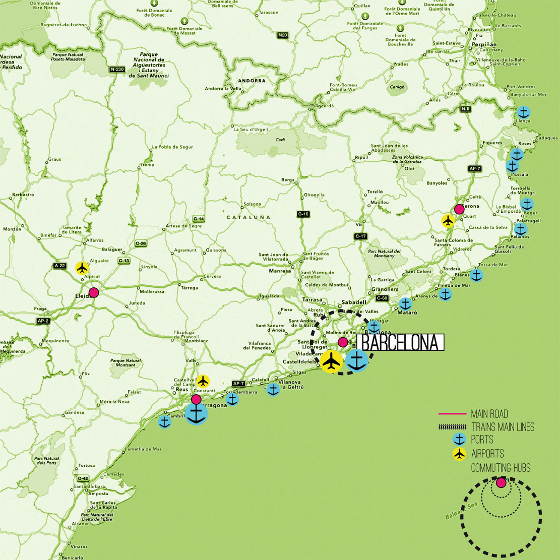 Catalonia Case Study - Map